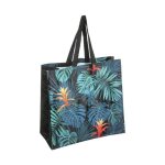 Sac de shopping motif � feuilles - 5 five simply smart