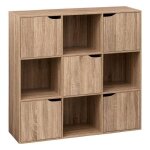 Five simply smart - etag�re 9 cases mix nmodul 5 portes - marron