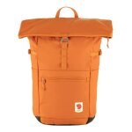 Fj�llr�ven sac � dos de loisirs orange pour femme et homme - high coast foldsack 24 sunset orange 234143 ...