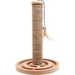 Flamingo griffoir pour chats avec jouet bille brigitte 30x44 cm 560146