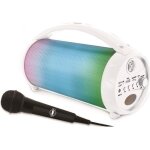 Flashboom enceinte bluetooth portable entirement lumineuse avec micro filaire dtachable iparty - ...