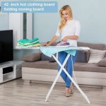 Flasidu table � repasser pliable mini table � repasser planche 42 pouces avec 4 positions de hauteurs ...