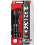 Fl�chettes harrows black jack 22g - harrows - lot de 3 - tungst�ne - int�rieur