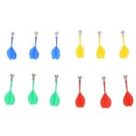 Fl�chettes magn�tiques surenhap - jeu de fl�chettes en plastique - 12 jeux trampoline