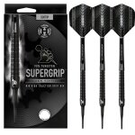 Flechettes pointe plastique - harrows - supergrip black 90% soft tip - 20g - 18g - < 16g