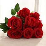 Fleurs artificielles rose artificielles pour d�coration de mariage centre de table maison f�te
