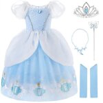 Fleur princesse dguisement filles carnaval tulle robe cosplay halloween carnaval costumes nol fte ...