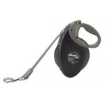 Laisse enrouleur - flexi - giant professional - 10 m - noir - résistante Laisse enrouleur - flexi - giant professional - 10 m - noir - résistante