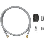 Flexible de douche - grohe - 1425 mm - douchette extractible - finition chrom�e - compatible mitigeurs ...