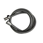 Flexible de douche en pvc hydro 2m noir