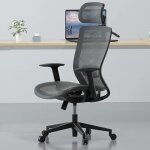 Flexispot oc3b fauteuil de bureau chaise de bureau pivotant r�glable en hauteur avec appui - t�te appui ...