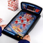 Flipper lectronique race car - magnetic land - grand modle 42 x 25 x 17 cm - blanc