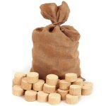 Bûches compressées - floranica - 125 kg - 100% naturel - haute valeur calorifique - faible fumée Bûches compressées - floranica - 125 kg - 100% naturel - haute valeur calorifique - faible fumée