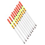 Flotteurs de pche - shipenophy - tube blanc - 10 pices - plastique durable - flottabilit suprieure ...