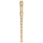 Fl�te � bec jouet en bois 32 cm - goki - scolaire - 8 trous - doigt� baroque