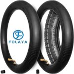 Folaya 2 chambres � air 12 pouces (12 1 / 2 x 2 1 / 4) avec valve coud�e 70 / 90 pour draisienne trottinette ...
