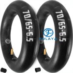 Folaya 2 chambres � air 70 / 65 - 6. 5 (10 pouces) avec valve droite pour trottinette �lectrique hoverboard ...