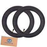 Folaya 2 chambres � air pour scooter 12 1 / 2x 2 1 / 4 (12. 5 x 2. 25) avec tige de valve coud�e remplacement ...