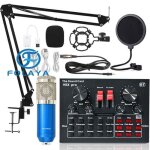 Microphone � condensateur - folaya - bm 800 - sans fil - karaok� - enregistrement audio
