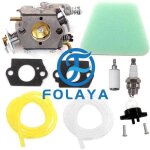 Folaya carburateur avec filtre � air pour walbro w - 20 wt - 89 wt - 324 wt - 625 wt - 637 wt - 662 sears ...