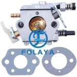 Folaya carburateur avec kit de joints 2pc pour tron�onneuse husqvarna 51 55 50 remplacer pour walbro ...