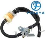 Folaya filtre � huile dessence de carburant de moto et tuyau dhuile dessence noir pour quad vtt 50cc ...