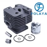Folaya kit de piston de cylindre de 35 mm compatible avec stihl fs120 fs200 fs250 fs120r fs200r fs020 ...