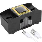 Folaya m�langeur automatique de cartes � jouer au poker - machine de jeu usb � piles - pour porker maison ...