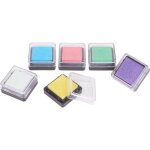 Folia ? set de 6 tampons encreurs pastel 24�24 cm encre dye s�chage rapide