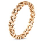 Bague en acier inoxydable - folli follie - 1r14t003r - rose - taille 56 - femme