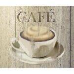 Wenko - fond de hotte caf� - l. 50 x l. 60 cm - marron