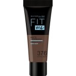 Fond de teint - maybelline new york - fit me matte & poreless - 376 cool java - tous types de peau - ...
