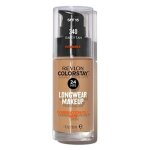 Fond de teint - revlon - colorstay longue tenue - peaux mixtes - formule enrichie en vitamine e