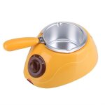 Fondoir  chocolat pwshymi - jaune - temprature rglable - moules inclus
