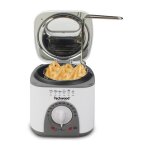 Fondue / friteuse 1 l - techwood tff - 81 - puissance 950w - thermostat r�glable de 80 � 190�c - panier ...