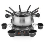 Fondue - tristar - fo1109 - 1400w - 8 personnes - inox / noir