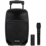 Fonestar enceinte bluetooth portable malibu - 308 noir 100 w