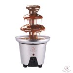 Fontaine  chocolat - royal swiss - 3 niveaux - 90w - acier inoxydable