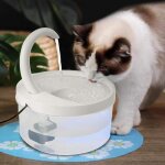 Fontaine � eau pour chat chien - circulation automatique branchement usb - swan distributeur deau pour ...