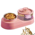 Fontaine à eau pour chat chien grande capacité système de filtration nettoyage faciles avec gamelle en ... Fontaine à eau pour chat chien grande capacité système de filtration nettoyage faciles avec gamelle en ...