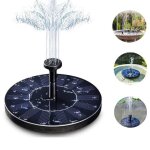 Fontaine de jardin solaire pompeskit de pompe � eau avec 14 w panneau solaire monocristalline pour bassin ...