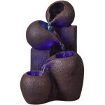 Fontaine zen en r�sine avec led luba