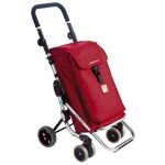 Foppapedretti go cabas � roulettes - poussette de marche rouge 110�40�48 cm