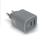 Chargeur secteur - force power - 45w - usb a + c - plastique recycl� - charge rapide