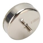 Foret de scie cloche diamant 100 mm foret de scie cloche en diamant de 100mm ouvre - trou de quincaillerie ...