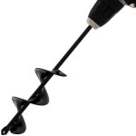 Gt market - for�t tari�re � 6 cm pour perceuse et visseuse - longueur 30 cm