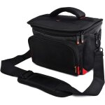 Fosoto sac pour appareil photo reflex - compatible avec nikon d3500 d5600 d7500canon eos 6d 4000d 2000dsony ...