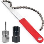 Fouet chaîne vélo - extracteur pignon cassette roue libre outil vélo removal set 7 - 12 v Fouet chaîne vélo - extracteur pignon cassette roue libre outil vélo removal set 7 - 12 v