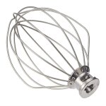 Fouet en fil dacier inoxydable compatible avec kitchen - aid k45ww wp9704329 ksm150 ksm160 k45 ksm90 ...