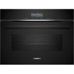 Four combin - siemens - cm724g1b1f - 45 litres - technologie inverter - 15 modes de cuisson